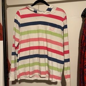 Vineyard Vines long sleeve tee with hood